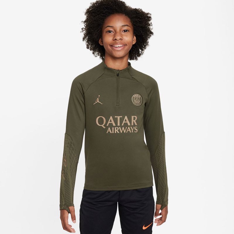 Nike PSG Strike Drill Top Jr FD7096-327 sweatshirt Pulóver