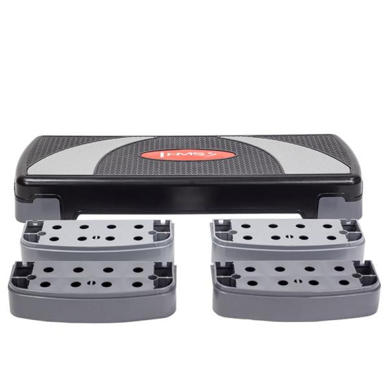HMS Aerobics step AS004 black/gray fekete póló 17-44-012