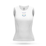 Rockbros Women's Quick-Dry Sleeveless Cycling Jersey M/L - White