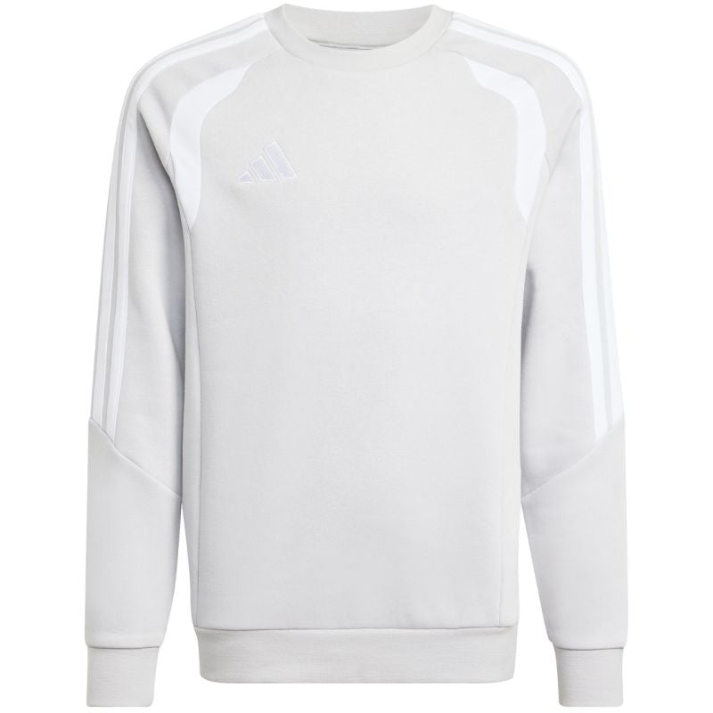 adidas Tiro 26 League Sweat Crew gray kids' sweatshirt KF5823 104cm pulóver