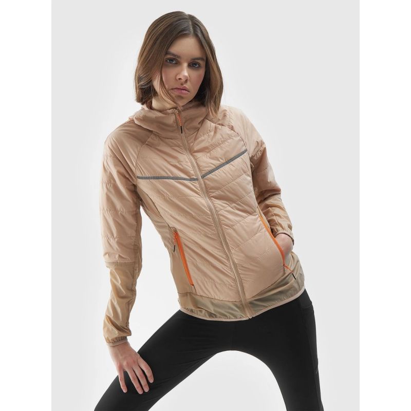 Women's 4F Primaloft Insulation Eco Recycled Filled Hiking 4FWSS24TDJAF383-83S fekete kabát