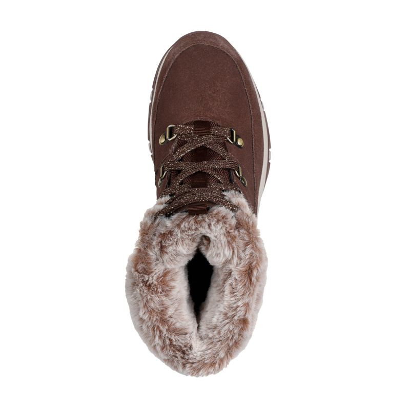 Skechers Women’s Waterproof Winter Boots TREGO-SNOW WORRIES 167882 CHOC utcai cipő 167882CHOC