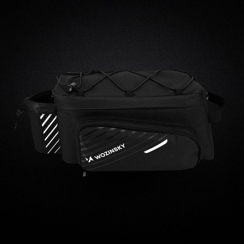 Wozinsky Bike Pannier Rack with Shoulder Strap 9L (Rain Cover Included) Black ( ) fekete táska 304004-63973