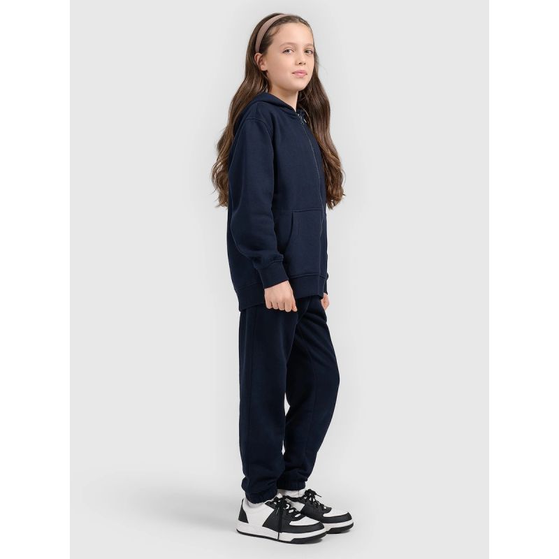 Girls' jogger sweatpants 4F 4FJWMM00TTROF1189-31S nadrág