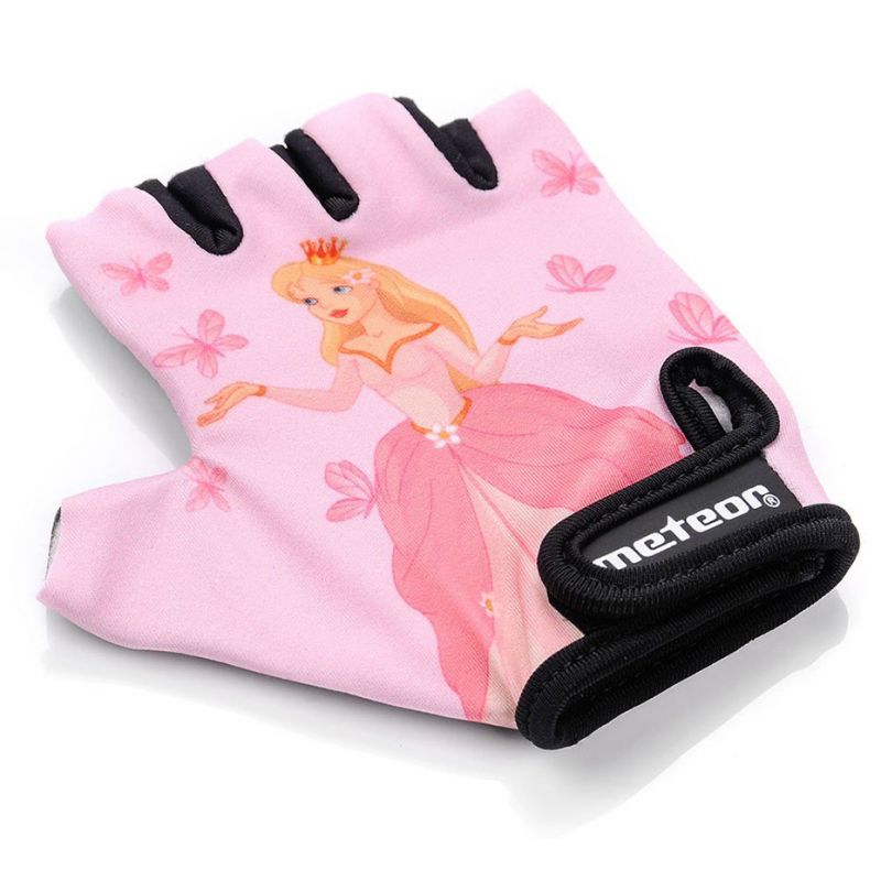 Meteor Princess Jr Cycling Gloves rózsaszín gloves, gloves