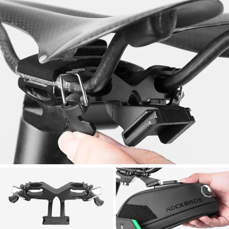 Rockbros C27-1 bicycle under the saddle - black fekete táska