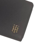 Tommy Hilfiger Saffiano Large Women's Wallet Black - AW0AW08507-CJM uniwersalny pénztárca