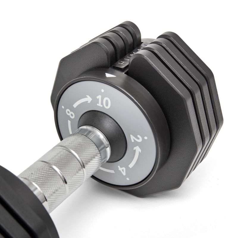 Half Human Adjustable Dumbbell 10kg fekete edzőfelszerelés SFIT-P-HH30002