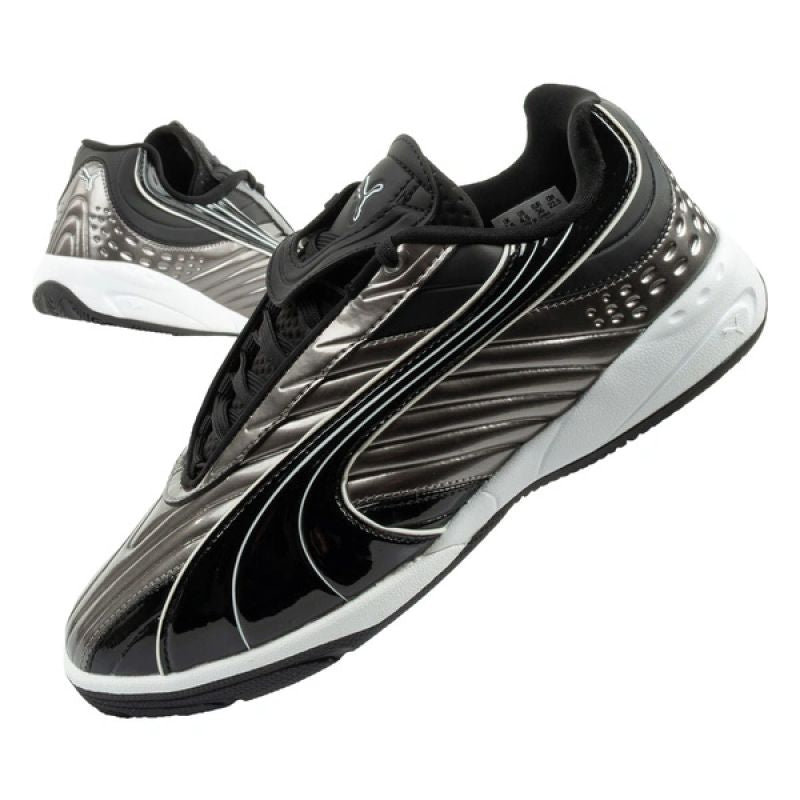 Puma sports sneakers youth V-S2 Goalgetter fashionable silver szürke utcai cipő