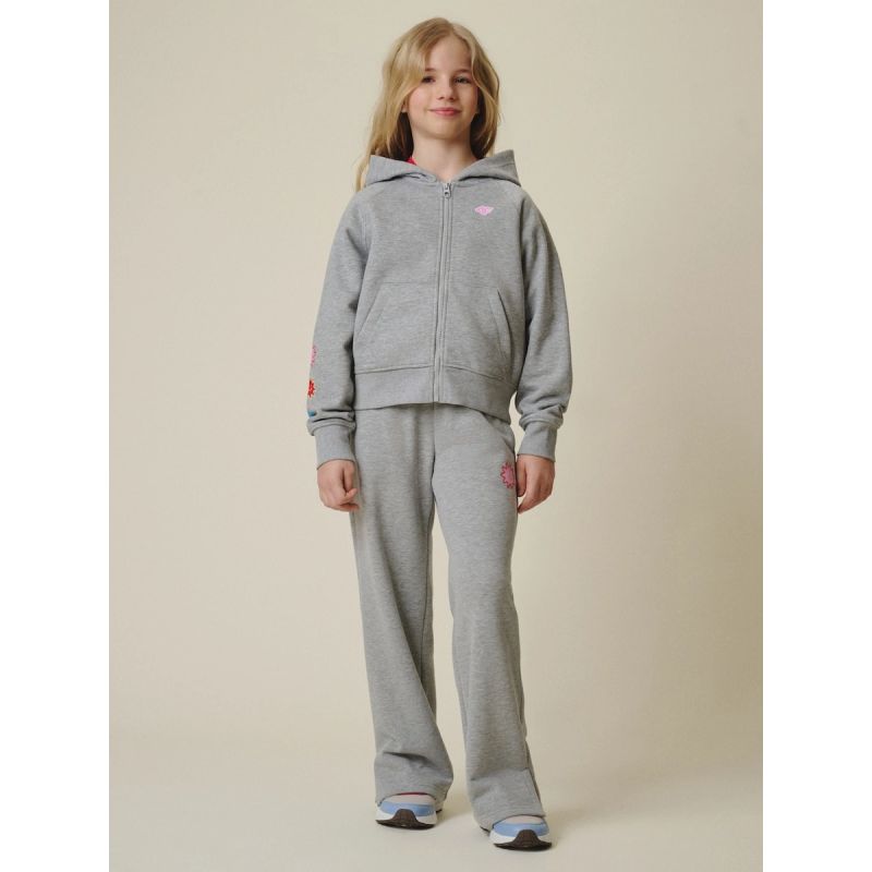 4F Girls’ Wide-Leg Sweatpants gyerek nadrág 4FJRSS26TTROF1870-25M
