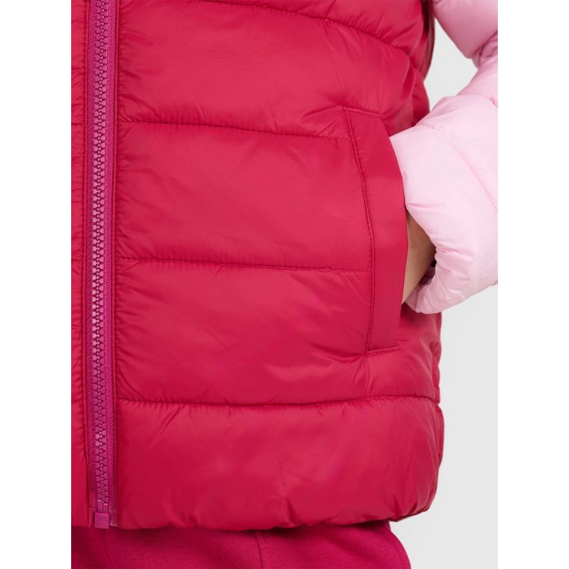 4f Girls' down jacket with synthetic filling 4FJRAW25TDJAF0771-54S Ruházat