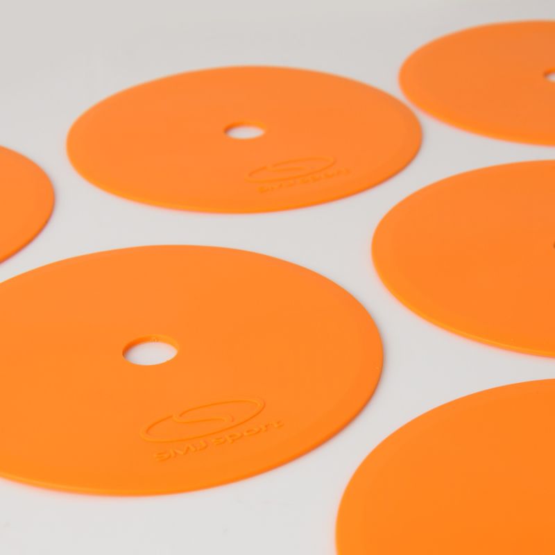 Smj Flat field markers - round 15 cm - 12x orange sport ZPO-O Kiegészítő