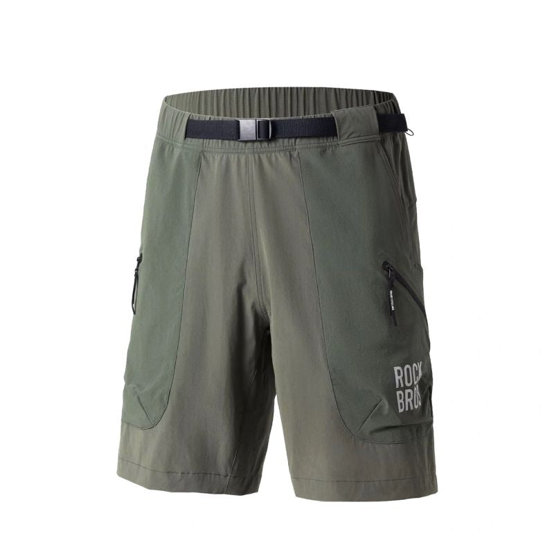 Rockbros with belt size M - green zielony \ m short