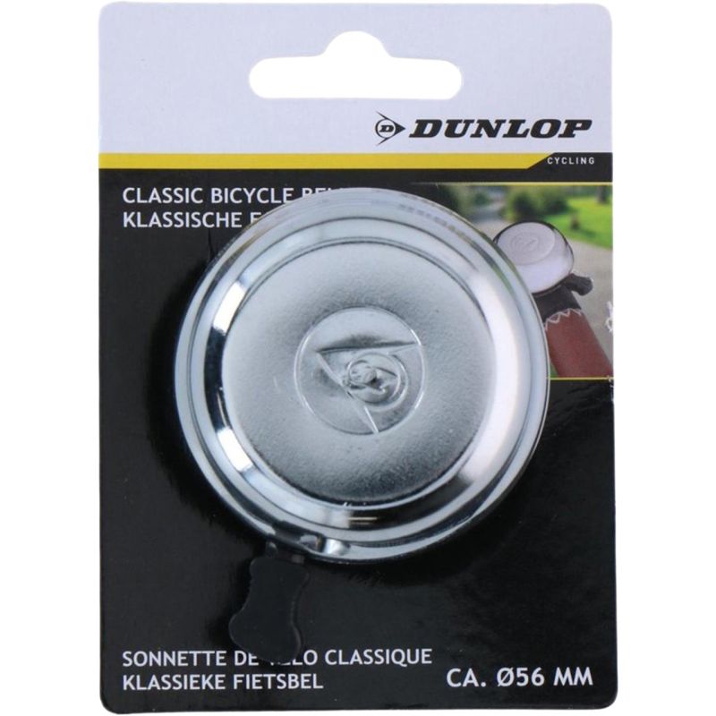 Dunlop Classic Bicycle Bell 56 mm szürke kiegészítő 475875