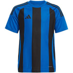 Adidas Striped 24 Jersey Kids' Football Blue-Black fekete gyerek póló IW2136