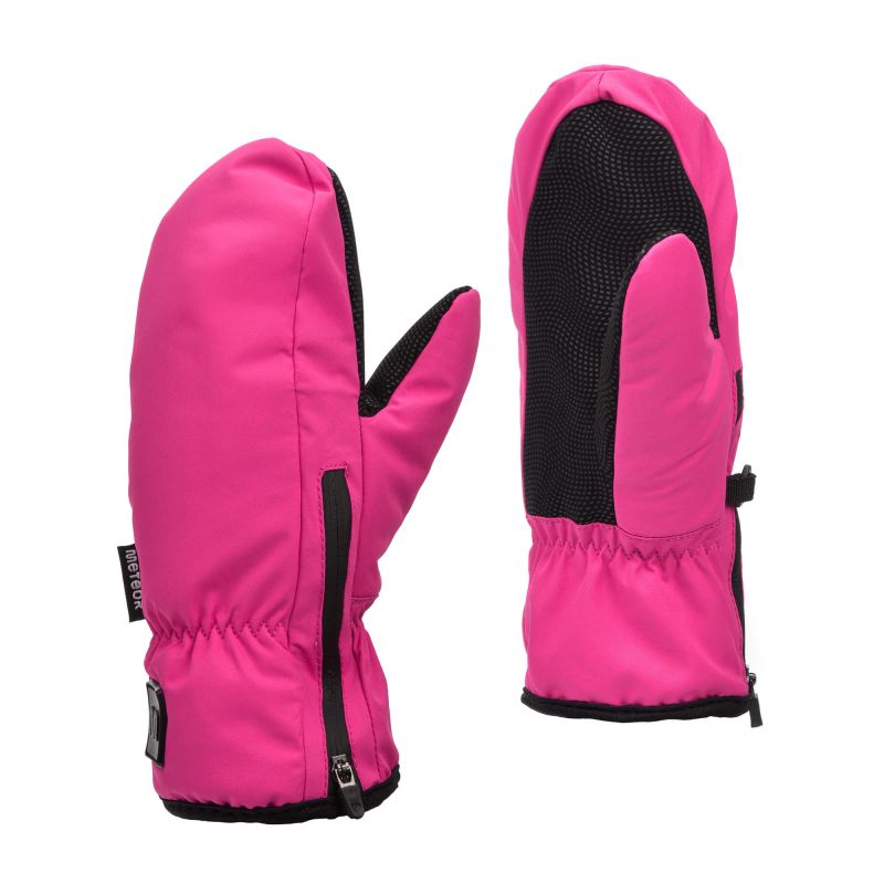 Meteor Juna Winter Gloves XXS pink/black rózsaszín kesztyű 17718