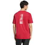 adidas Outdoor Mountain Biking Graphic Men's T-Shirt Red KB2538 piros póló