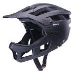 Radvik Fulljack helmet fekete protectors and knee pads