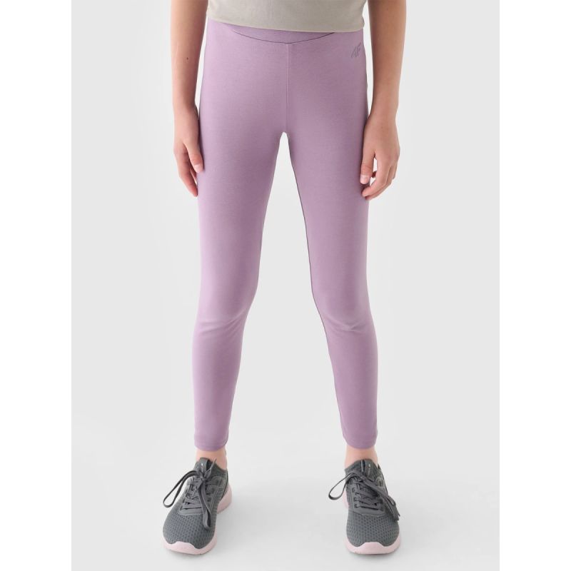 Girls' knitted 4F Junior 4FJRAW24TTIGF239-51S leggings