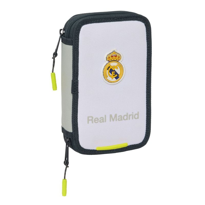 Real Madrid double filled pencil case 29 pcs wielokolorowy tolltartó
