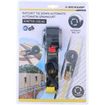 Dunlop Transport Lashing Strap With Automatic Ratchet 250kg 4m fekete deréktáska GSP-251707