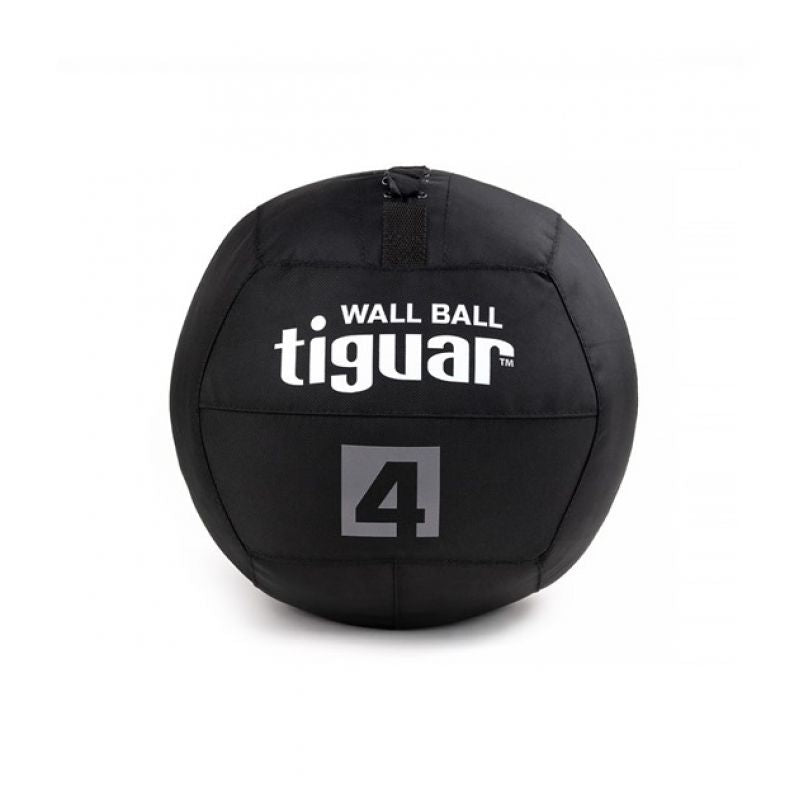 Tiguar wallball medicine ball 4 kg fekete kiegészítő TI-WB004