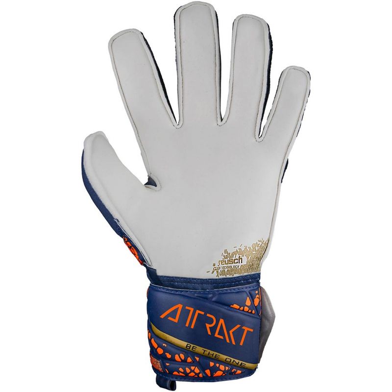 Reusch Attrakt Grip Jr 5472815 4410 goalkeeper gloves Kesztyű