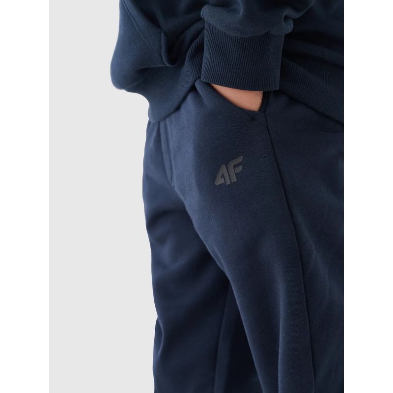4F Jr sweatpants 4FJWMM00TTROM0811-31S sötétkék melegítőnadrág