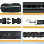 Wozinsky WPST-01 Hip Belt with Pouch and Elastic Leash for Running with a Dog - Black fekete elektronika 304004-201073