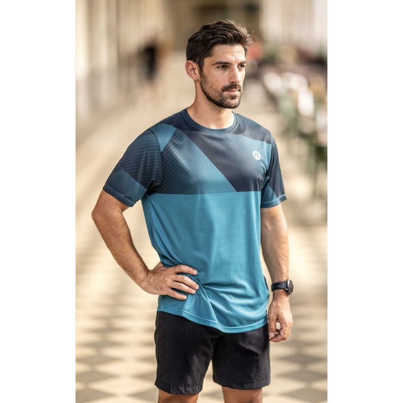 Rogelli RUSH Running T-shirt 2XL kék póló