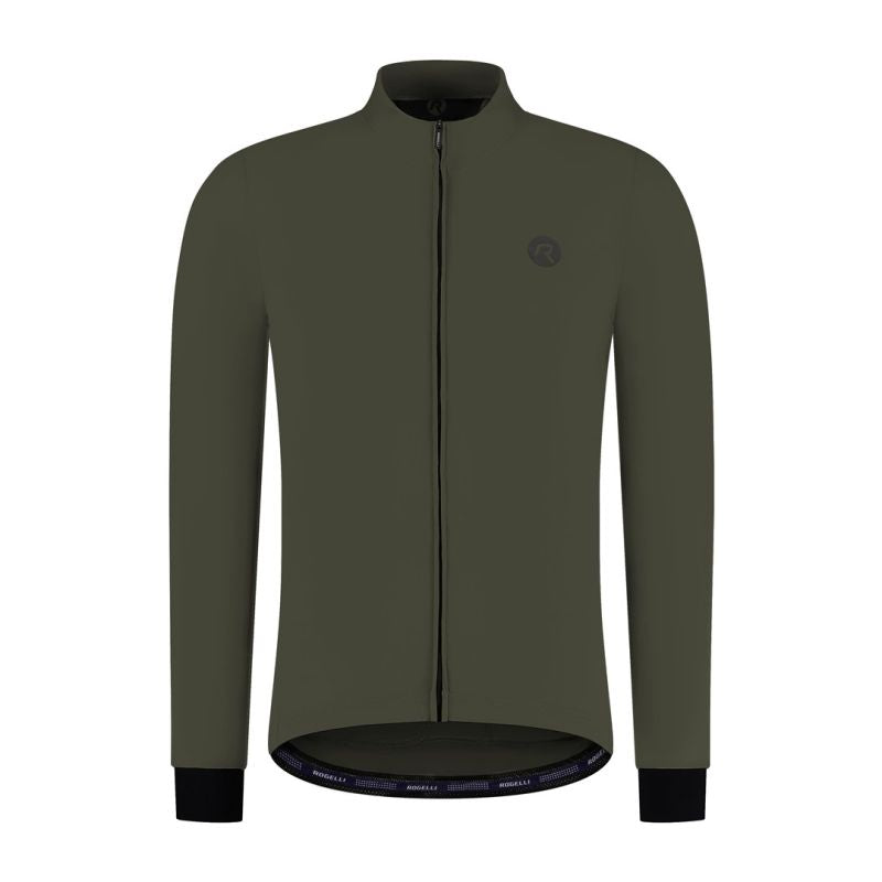 Rogelli SIGNATURE long sleeve t-shirt green zöld póló