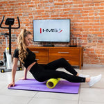 HMS Premium MFK01 Violet Black Club Fitness Mat with Holes lila póló 17-44-270