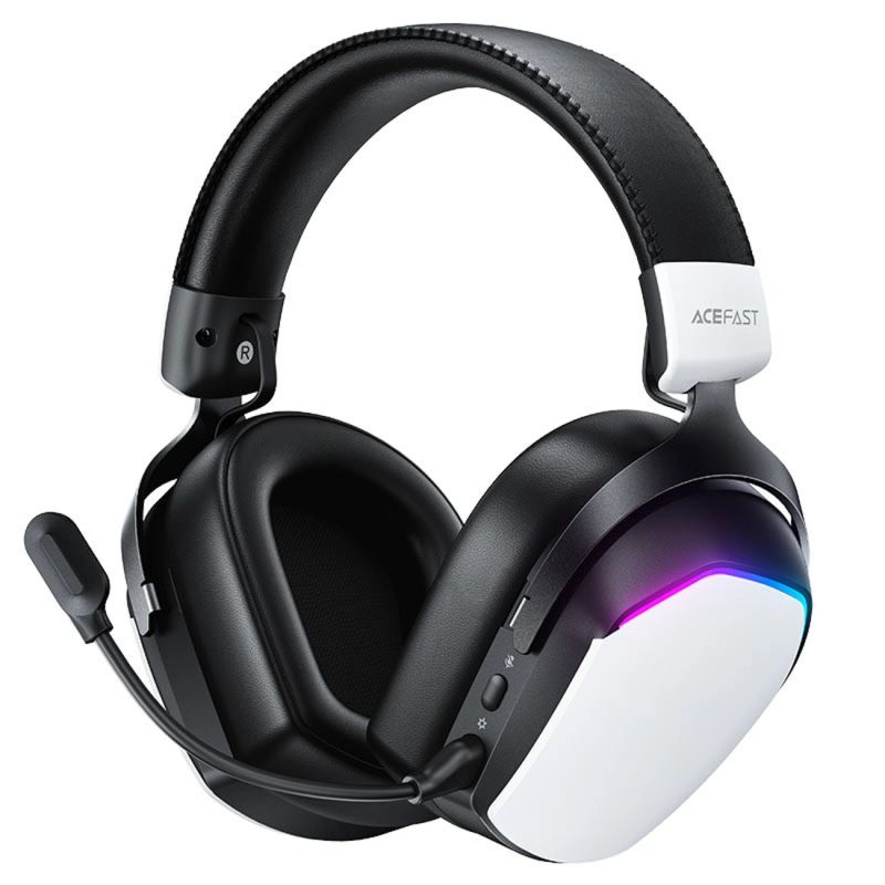 head Acefast H11 Wireless On-Ear Gaming Headphones - Black fekete headsets