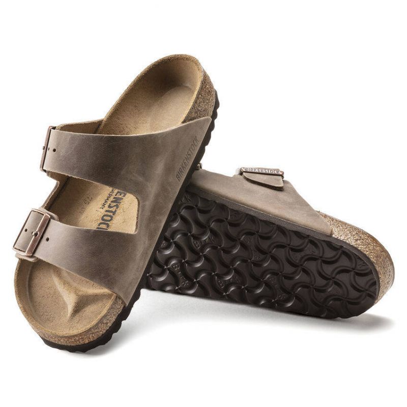 Birkenstock Arizona Tabacco Brown narrow men's flip-flops (0352203) cipő