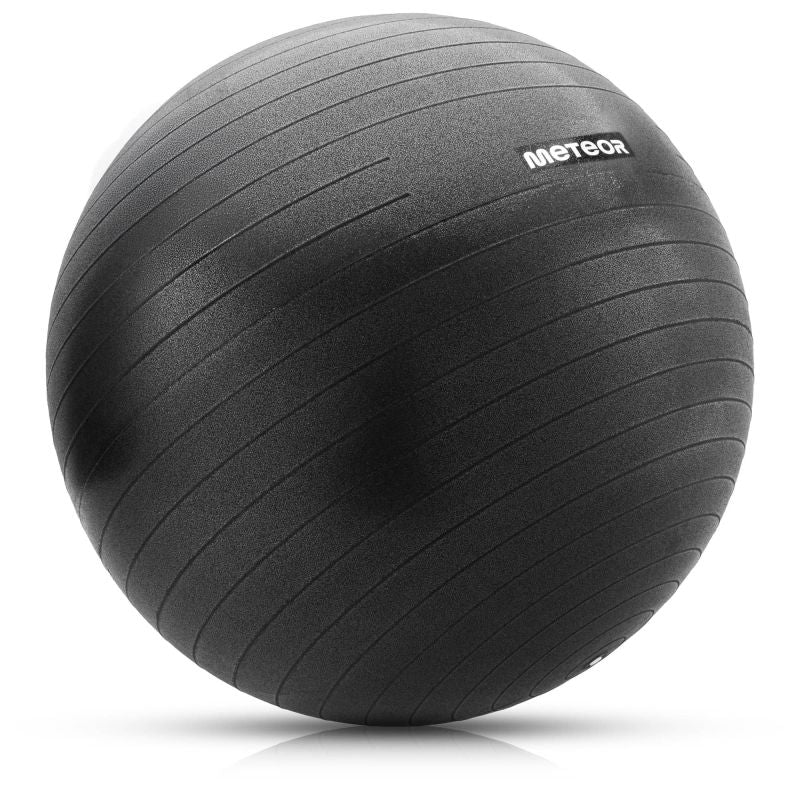 Meteor Fitness 65 cm Black uniw futball labda 17876
