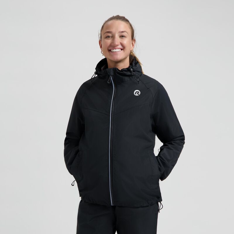 Rogelli unisex rain CORE 2XL fekete dzseki