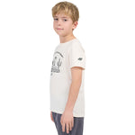 Boy's T-shirt 4F M2815 off- 4FJWSS26TTSHM2815 11S fehér shirts