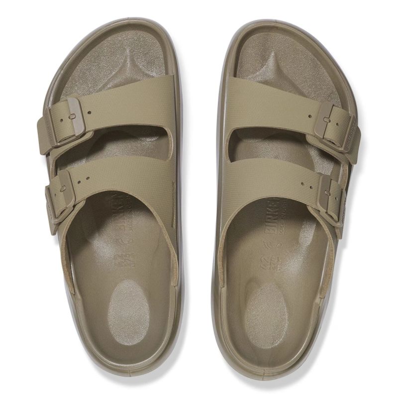 Birkenstock Men's Mogami Terra Stealth 2-Strap Sandals 1029596 Apex Faded (Standard Width) khaki papucs