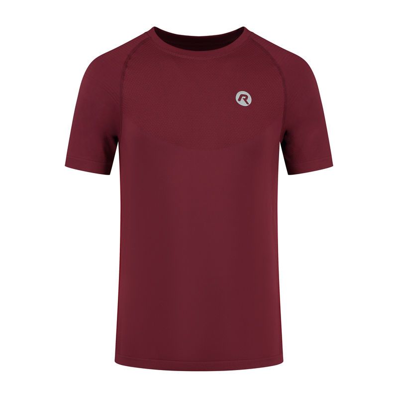 Rogelli ESSENTIAL running bordó póló
