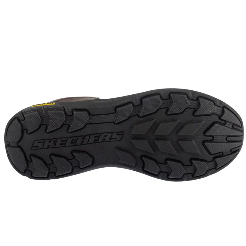 Skechers Slip-Ins: Pollard – Waylon Brown barna utcai cipő 205333-RDBR