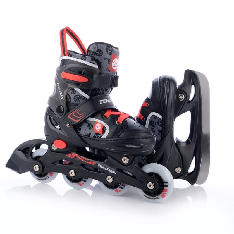 Tempish RS Ton Duo Led Jr 13000008249 Adjustable fekete skates