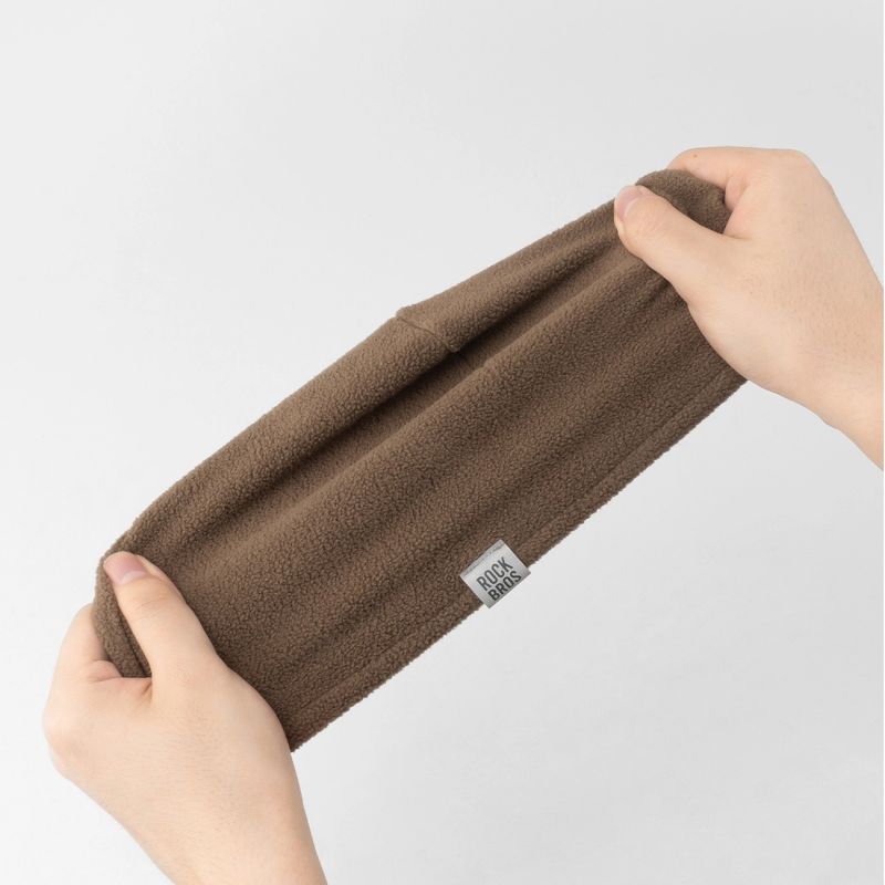 Rockbros Thermal Cap, Double-Sided, One Size Fits All - Brown brązowy hats