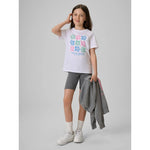 4F Girls' cotton T-shirt ruházat 4FJRSS26TTSHF3982-11S