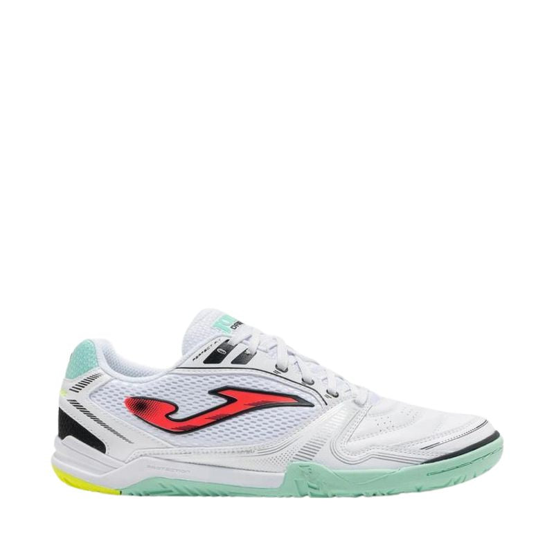 Joma Dribling Indoor 2632 white and turquoise DRIS2632IN football boots türkiz teremcipő