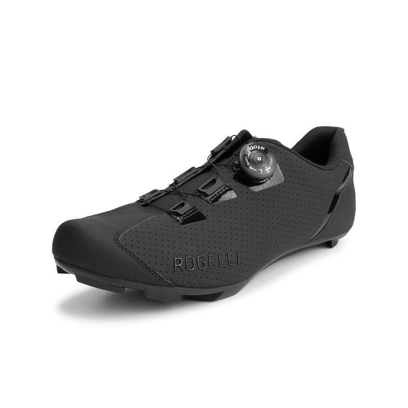Rogelli R400 road black fekete kerékpáros cipő SIROG351771.38