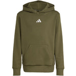 adidas Essentials Hoodie 225 olive KS0367 128 cm kapucnis pulóver