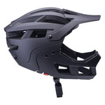 Radvik Fulljack helmet fekete protectors and knee pads