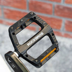 Rockbros Reflective Nylon Bicycle Pedals - Black