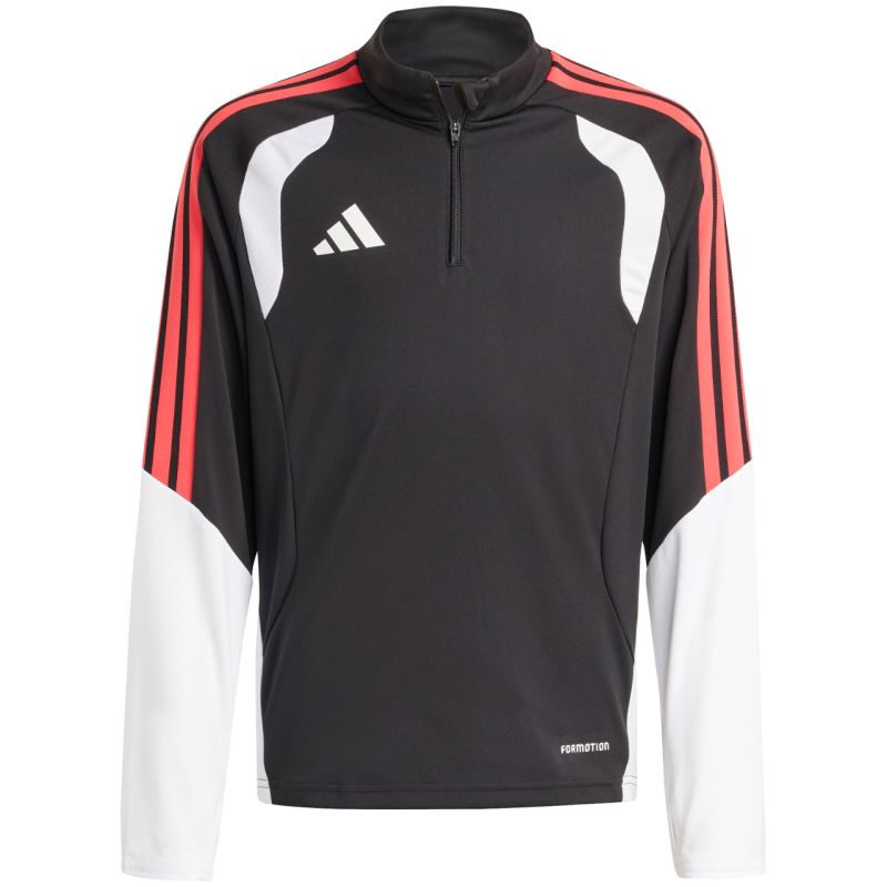 adidas Tiro 26 Competition Training Top Kids Sweatshirt Black, White, and KC3783 piros clothing