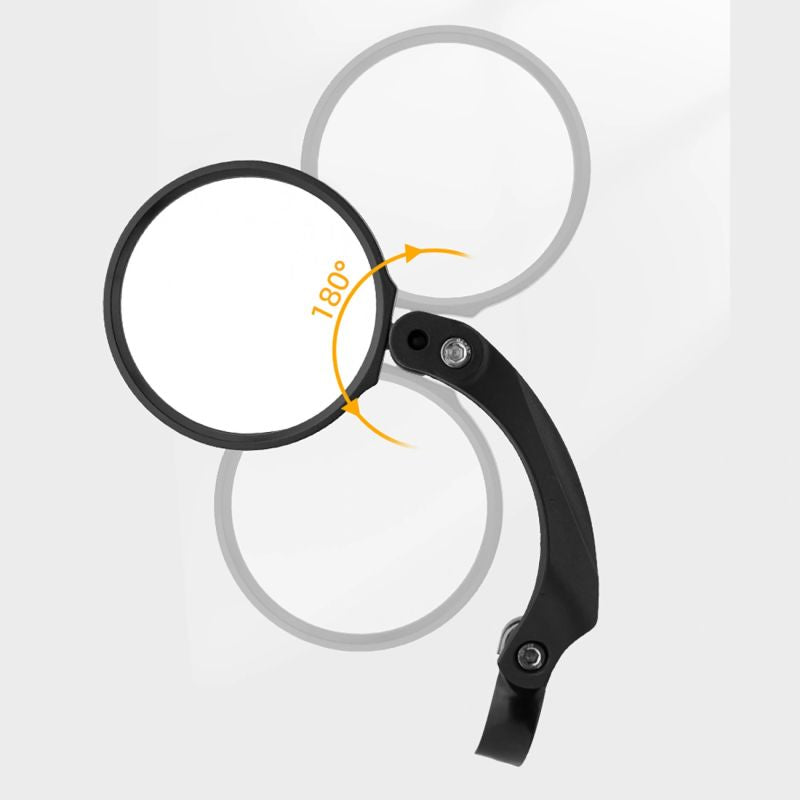 Wozinsky WLR-01I Rearview Left Bicycle Mirror - Black fekete elektronika 304004-198886